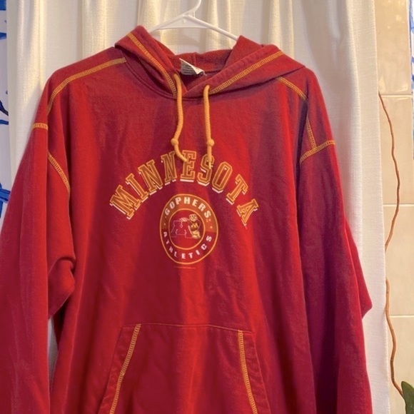 University of Minnesota Golden Gophers Cotton & Polyester Hoodie Sweatshirt - Picture 2 of 6